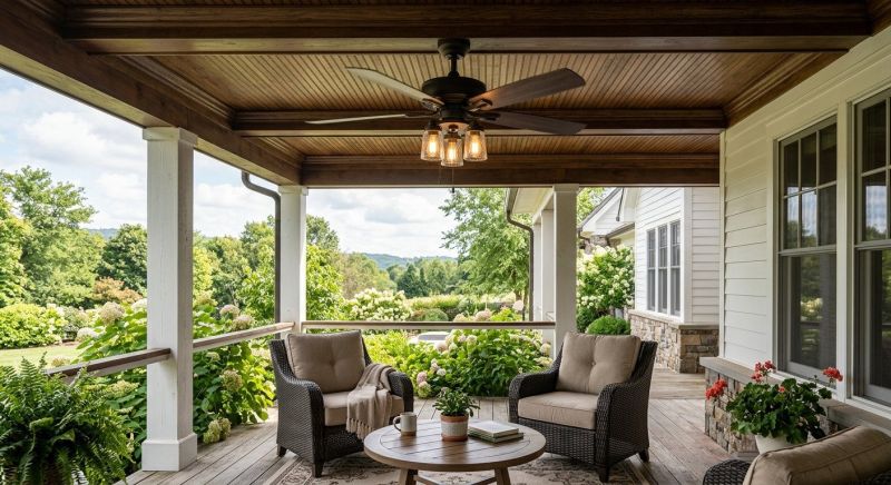Gazebo Fan Installation in Wilmington, NC